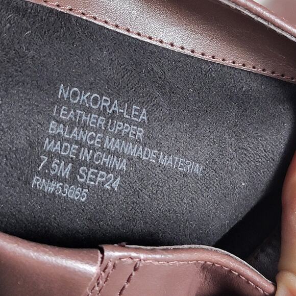 NEW Nordstrom Brown Kora Tall Leather heeled Boots Women's size 7.5 - Picture 7 of 7